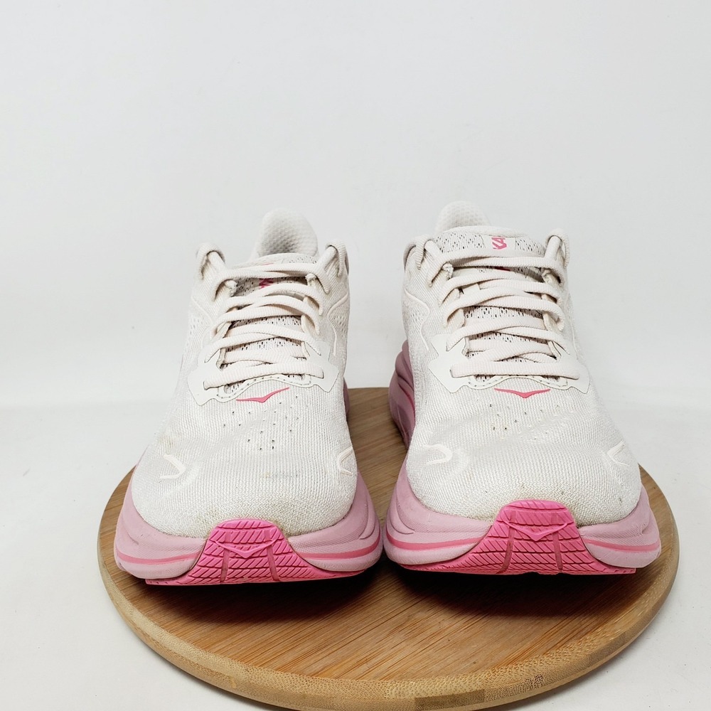 Hoka One One Clifton 10 Running Shoes Womens 6 Lace Up Comfort Sneaker - Picture 3 of 11